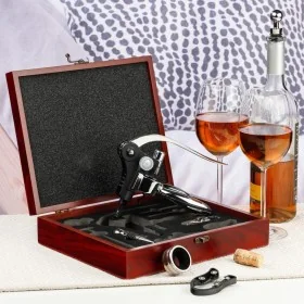 HI Set de accesorios para vino 10 piezas con maletín de , Utensilios para bares - Ref: Foro24-445564, Precio: 34,67 €, Descue...