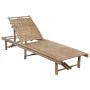 Tumbona de jardín con cojín bambú von , Liegen - Ref: Foro24-3061638, Preis: 206,09 €, Rabatt: %