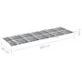 Tumbona de jardín con mesa y cojín madera maciza de acacia de , Tumbonas - Ref: Foro24-3061631, Precio: 239,97 €, Descuento: %