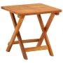 Tumbona de jardín con mesa y cojín madera maciza de acacia de , Tumbonas - Ref: Foro24-3061627, Precio: 237,40 €, Descuento: %