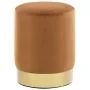 Taburete de terciopelo marrón y dorado by , Folding stools and chairs - Ref: Foro24-249838, Price: 40,57 €, Discount: %