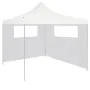 Paredes laterales de cenador con ventanas 2 unidades blanco by , Accessories for pavilions and gazebos - Ref: Foro24-3070420,...
