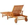Tumbonas con cojines 2 unidades madera maciza de acacia de , Tumbonas - Ref: Foro24-3077336, Precio: 462,79 €, Descuento: %