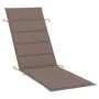 Tumbonas 2 unidades con cojines madera maciza de acacia by , Loungers - Ref: Foro24-3077369, Price: 340,08 €, Discount: %