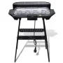 Barbacoa rectangular eléctrica con soporte BBQ de jardín de , Barbacoas - Ref: Foro24-40977, Precio: 66,72 €, Descuento: %