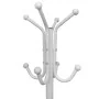 Perchero blanco metálico de pie by , Hat and coat racks - Ref: Foro24-241171, Price: 25,60 €, Discount: %
