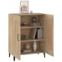 Aparador de madera contrachapada color roble 69,5x34x90 cm de , Aparadores - Ref: Foro24-812144, Precio: 95,83 €, Descuento: %
