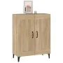 Aparador de madera contrachapada color roble 69,5x34x90 cm de , Aparadores - Ref: Foro24-812144, Precio: 95,83 €, Descuento: %
