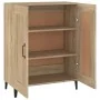 Aparador de madera contrachapada color roble 69,5x34x90 cm de , Aparadores - Ref: Foro24-812144, Precio: 95,83 €, Descuento: %