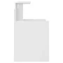 Mesitas de noche 2 uds contrachapada blanco brillo 40x35x60 cm by , Nightstands - Ref: Foro24-806188, Price: 55,89 €, Discoun...