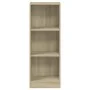 Estantería 3 niveles madera ingeniería roble Sonoma 40x24x109cm de , Librerías y estanterías - Ref: Foro24-800831, Precio: 47...