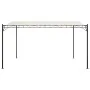 Toldo acero y tela color crema 4x3 m 180 g/m² de , Carpas y cenadores - Ref: Foro24-362394, Precio: 242,74 €, Descuento: %
