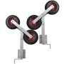 Set de 2 soportes de doble rueda de remolque de barco 59-84 cm de , Tráilers para barcos - Ref: Foro24-141551, Precio: 151,27...