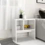 Mesa auxiliar madera contrachapada blanco brillante 50x30x50 cm by , Side tables - Ref: Foro24-803026, Price: 36,26 €, Discou...