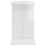 Mesa auxiliar madera contrachapada blanco brillante 50x30x50 cm by , Side tables - Ref: Foro24-803026, Price: 36,26 €, Discou...