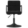 Sillas de comedor giratorias 6 unidades terciopelo negro de , Sillas de comedor - Ref: Foro24-3087927, Precio: 375,40 €, Desc...