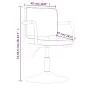 Sillas de comedor giratorias 6 unidades terciopelo negro de , Sillas de comedor - Ref: Foro24-3087927, Precio: 375,40 €, Desc...