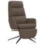 Sillón de relax con reposapiés tela gris taupe de , Sillones - Ref: Foro24-3097533, Precio: 125,37 €, Descuento: %