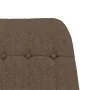 Sillón mecedora con taburete tela gris taupe by , Rocking chairs - Ref: Foro24-3097713, Price: 145,62 €, Discount: %
