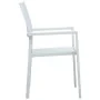 Juego de comedor de jardín de 5 piezas blanco de , Conjuntos de jardín - Ref: Foro24-3099270, Precio: 305,83 €, Descuento: %