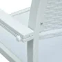 Juego de comedor de jardín de 5 piezas blanco de , Conjuntos de jardín - Ref: Foro24-3099270, Precio: 305,83 €, Descuento: %