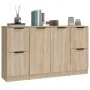 Aparadores 3 piezas madera contrachapada color roble sonoma von , Sideboards - Ref: Foro24-3115846, Preis: 138,56 €, Rabatt: %
