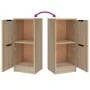Aparadores 3 piezas madera contrachapada color roble sonoma von , Sideboards - Ref: Foro24-3115846, Preis: 138,56 €, Rabatt: %