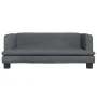 Cama para perros de terciopelo gris oscuro 80x45x30 cm de , Camas para perros - Ref: Foro24-171896, Precio: 81,59 €, Descuent...