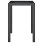 Mesa de jardín de acero gris antracita 50x50x72 cm de , Mesas de jardín - Ref: Foro24-362742, Precio: 81,52 €, Descuento: %