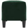 Banco de terciopelo verde oscuro 100x35x41 cm de , Bancos - Ref: Foro24-349423, Precio: 57,56 €, Descuento: %