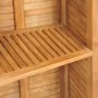 Mesa de bar plegable de madera teca maciza 155x53x105 cm de , Mesas de jardín - Ref: Foro24-43804, Precio: 415,76 €, Descuent...