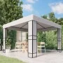 Cenador con doble techo blanco 3x3 m de , Carpas y cenadores - Ref: Foro24-47950, Precio: 229,72 €, Descuento: %