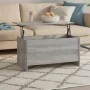 Mesa de centro madera ingeniería gris Sonoma 102x55,5x52,5 cm de , Mesas de centro - Ref: Foro24-819267, Precio: 62,04 €, Des...