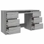 Escritorio de madera contrachapada gris Sonoma 140x50x77 cm de , Escritorios - Ref: Foro24-815439, Precio: 175,10 €, Descuent...