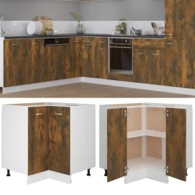 Armario cocina “Lyon” madera ingeniería roble ahumado de , Armarios de cocina - Ref: Foro24-815582, Precio: 93,84 €, Descuent...
