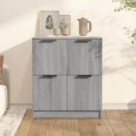 Aparador de madera contrachapada gris Sonoma 60x30x70 cm de , Aparadores - Ref: Foro24-816995, Precio: 63,89 €, Descuento: %