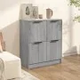 Aparador de madera contrachapada gris Sonoma 60x30x70 cm by , Sideboards - Ref: Foro24-816995, Price: 63,89 €, Discount: %