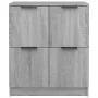 Aparador de madera contrachapada gris Sonoma 60x30x70 cm by , Sideboards - Ref: Foro24-816995, Price: 63,89 €, Discount: %