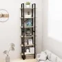 Estantería de madera contrachapada roble Sonoma 60x30x210 cm de , Librerías y estanterías - Ref: Foro24-806520, Precio: 98,97...