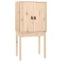 Aparador alto de madera maciza de pino 60x40x120 cm de , Aparadores - Ref: Foro24-821744, Precio: 94,45 €, Descuento: %