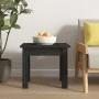 Mesa de centro de madera maciza de pino negro 35x35x30 cm by , Coffee table - Ref: Foro24-814223, Price: 36,20 €, Discount: %
