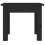 Mesa de centro de madera maciza de pino negro 35x35x30 cm by , Coffee table - Ref: Foro24-814223, Price: 36,20 €, Discount: %