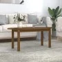 Mesa de centro madera maciza de pino marrón miel 110x55x45 cm de , Mesas de centro - Ref: Foro24-822345, Precio: 55,13 €, Des...