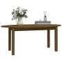 Mesa de centro madera maciza de pino marrón miel 110x55x45 cm de , Mesas de centro - Ref: Foro24-822345, Precio: 55,13 €, Des...