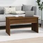 Mesa de centro madera ingeniería marrón roble 102x50,5x52,5 cm de , Mesas de centro - Ref: Foro24-819286, Precio: 72,04 €, De...