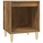 Mesita de noche roble ahumado 40x35x50 cm de , Mesitas de noche - Ref: Foro24-821868, Precio: 34,58 €, Descuento: %