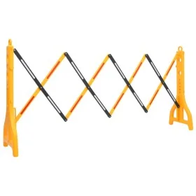 Barrera de tráfico plegable amarillo y negro 250x38x96 cm by , Road and traffic signs - Ref: Foro24-150988, Price: 115,42 €, ...