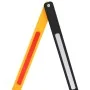 Barrera de tráfico plegable amarillo y negro 250x38x96 cm de , Señales de carretera y tráfico - Ref: Foro24-150988, Precio: 1...