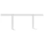Respaldo para sofá de palets 110 cm hierro blanco de , Accesorios para muebles de jardín - Ref: Foro24-315792, Precio: 49,15 ...