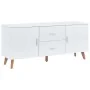 Aparador de MDF blanco 160x40x70 cm de , Aparadores - Ref: Foro24-247305, Precio: 234,78 €, Descuento: %